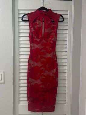 Red Midi Dress